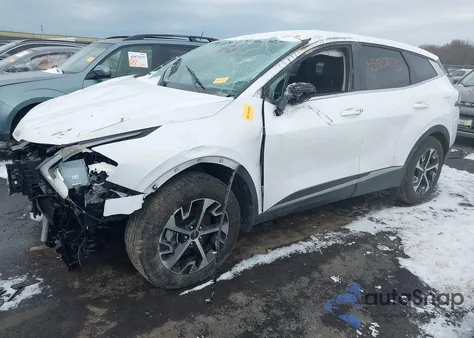 2025 Kia Sportage Ex z USA, uszkodzony, nr VIN 5XYK33DF2SG268366